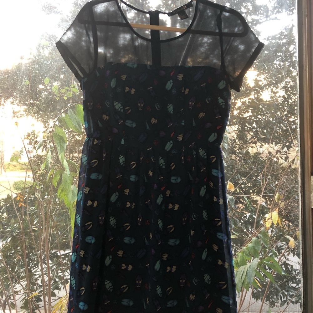 Fun and funky bug dress